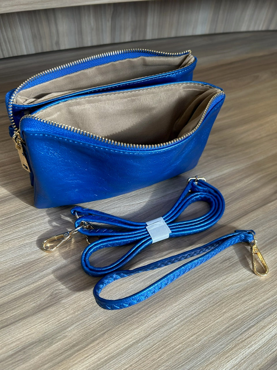 Blue Agate Riley Crossbody