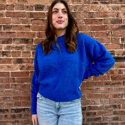 Cobalt Blue Sweater
