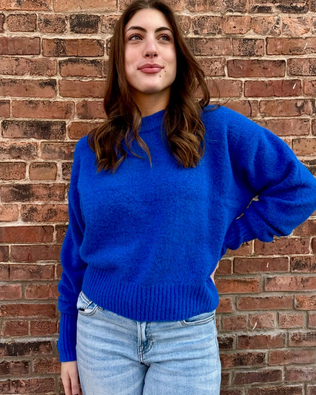 Cobalt Blue Sweater