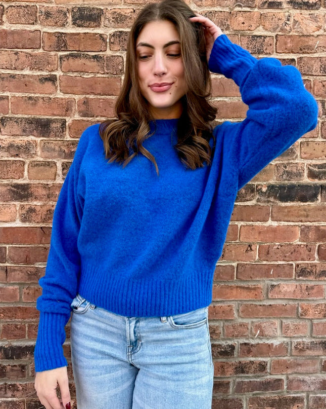 Cobalt Blue Julien Sweater