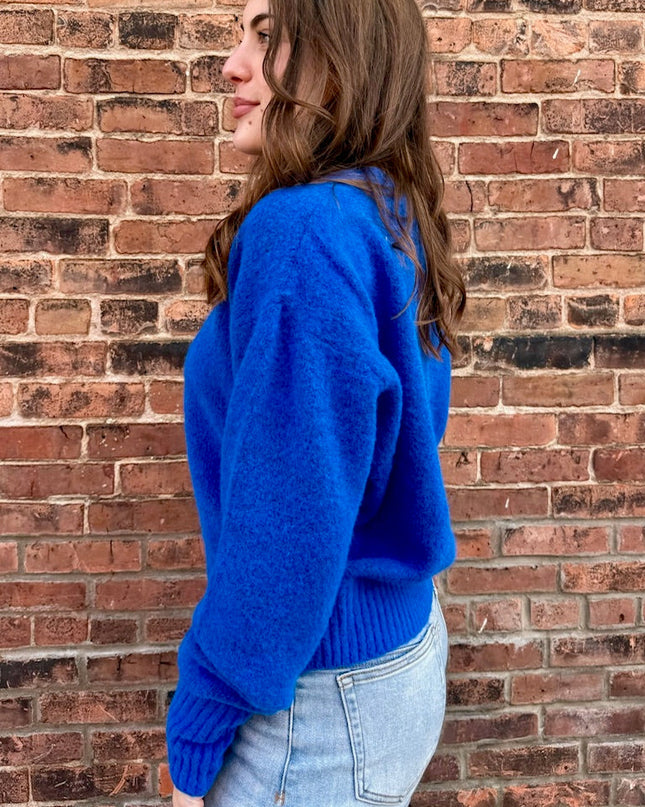 Cobalt Blue Julien Sweater