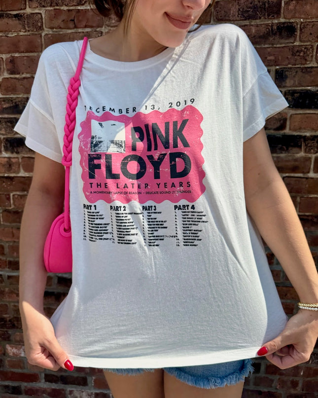 Pink Floyd The Later Years Cover Graphic Tee