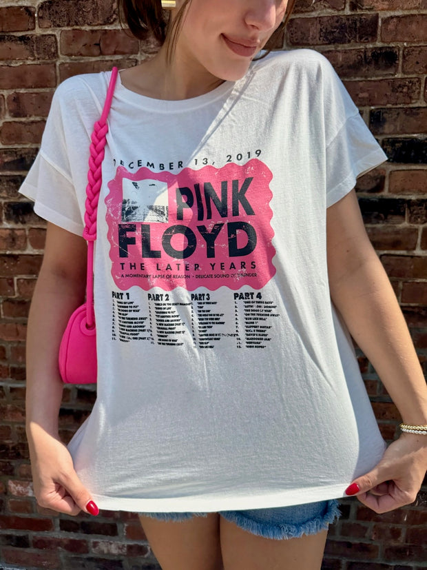 Pink Floyd The Later Years Cover Graphic Tee