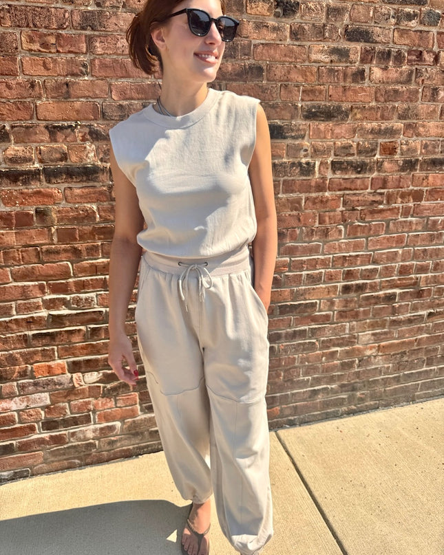 Ivory jumpsuit
