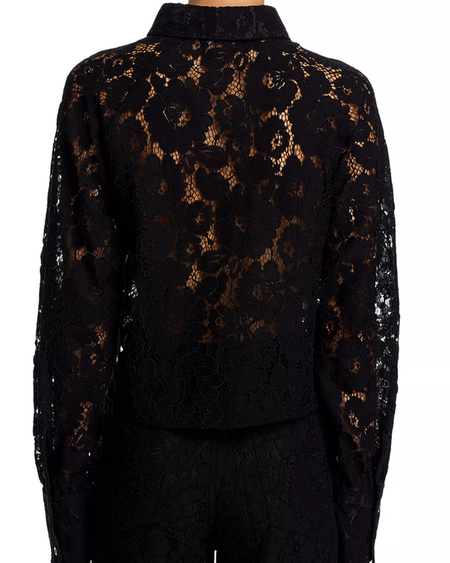 Jaiya Black Lace Top