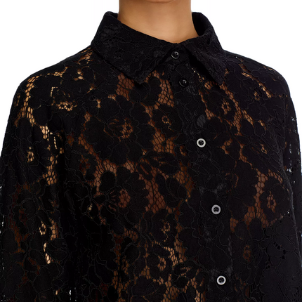 Jaiya Black Lace Top