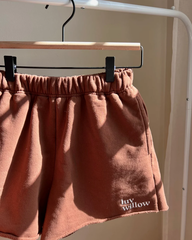 Luv Willow Brown Shorts