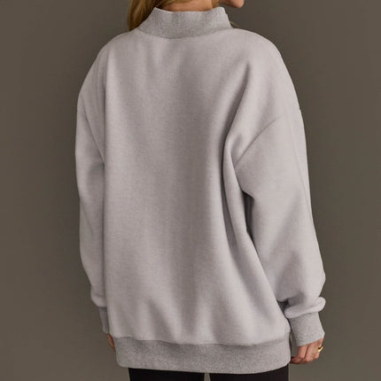 Gray Game Day & Sunday Funday Reversible Sweatshirt