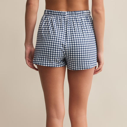 Maddie Gingham Pajama Short