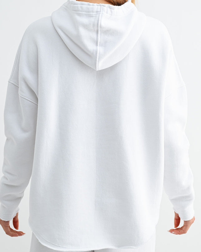 White Everyday Hoodie