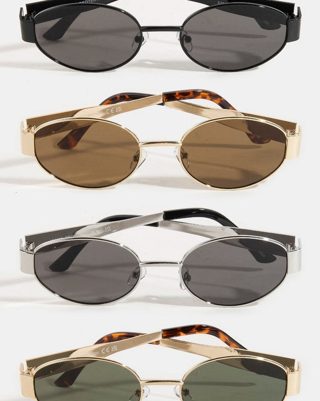 Oval Lens Sunglasses - Shop Simply Apparel