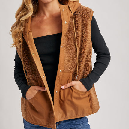 Mocha Sherpa Vest