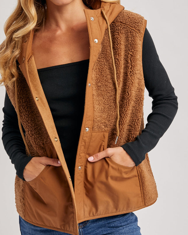 Mocha Sherpa Vest