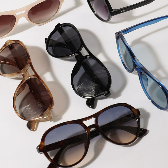 Modern Slim Rectangle Frame Sunglasses - Shop Simply Apparel