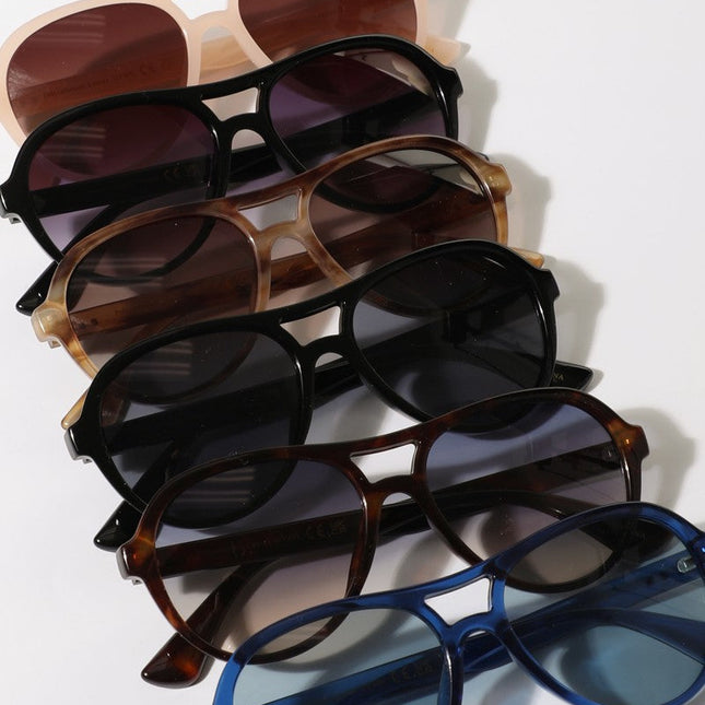 Modern Slim Rectangle Frame Sunglasses - Shop Simply Apparel