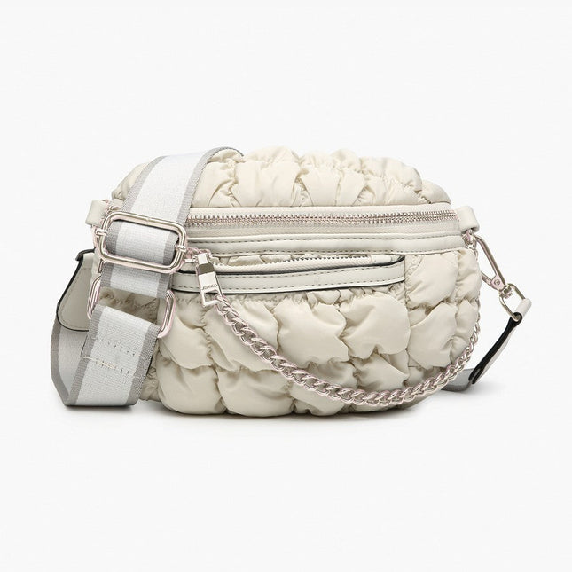 Off White Cross Body Bag