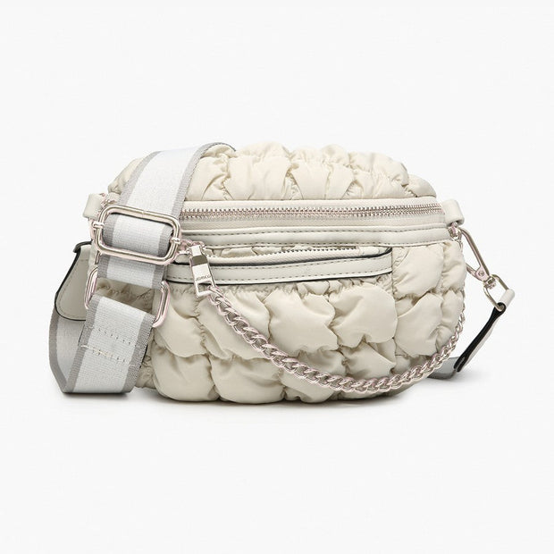 Off White Cross Body Bag