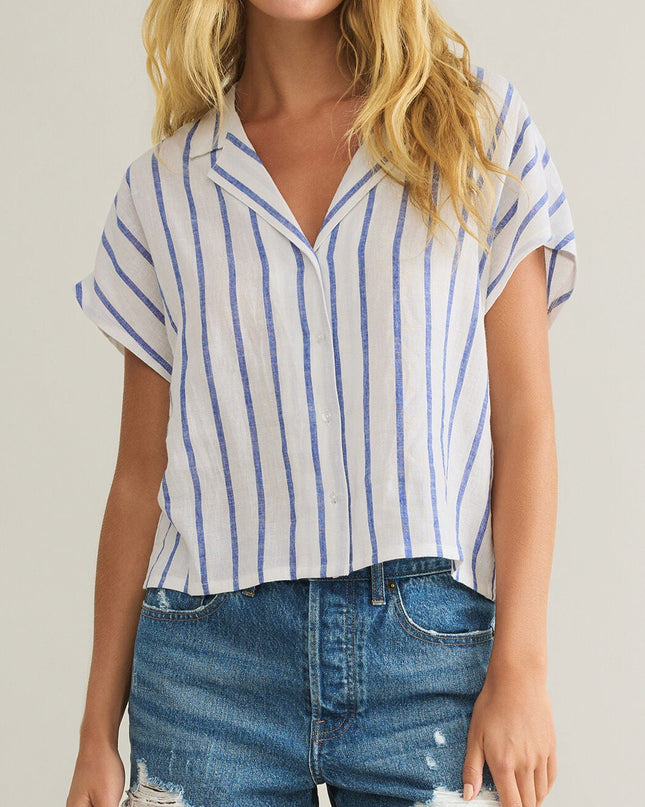 Z Supply Parallel Button Down Top