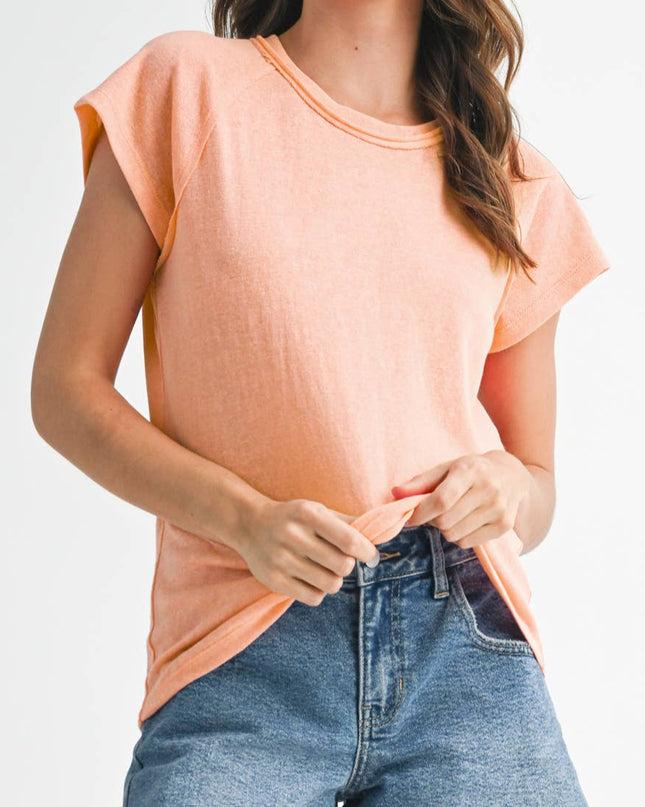 Peach Summer Tee