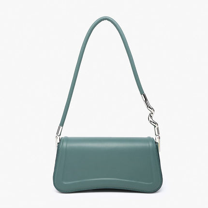 Pine Detailed Edge Shoulder Bag