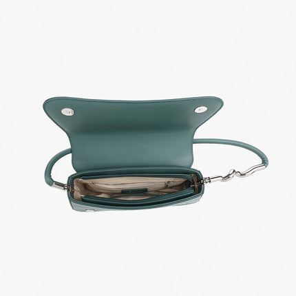 Pine Detailed Edge Shoulder Bag