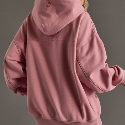 Dusty Pink Panache Hooded Sweatshirt