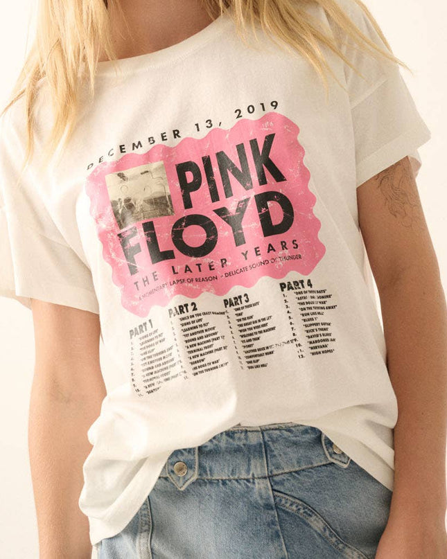 Pink Floyd The Later Years Cover Graphic Tee