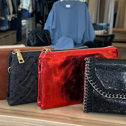 Aster Red Riley Crossbody - Shop Simply Apparel