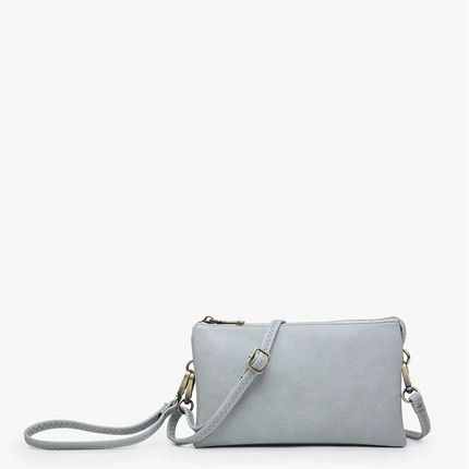 Grey Teal Riley Crossbody - Shop Simply Apparel
