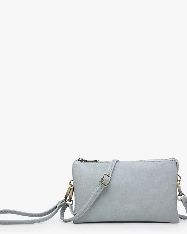 Grey Teal Riley Crossbody - Shop Simply Apparel