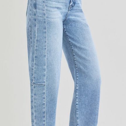 High Rise Barrel Jeans