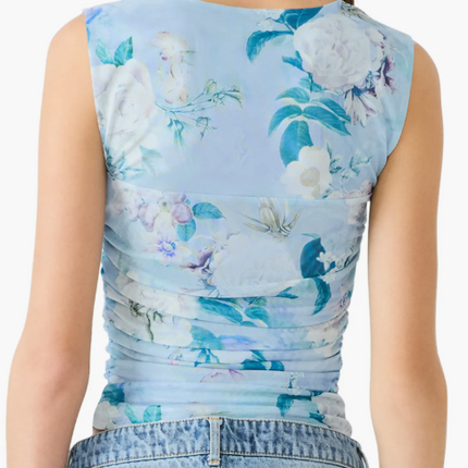 Rory Floral Square Neck Top - Shop Simply Apparel