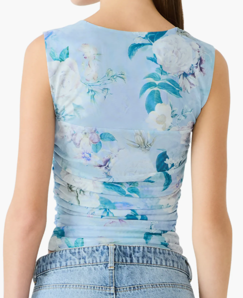 Rory Floral Square Neck Top - Shop Simply Apparel