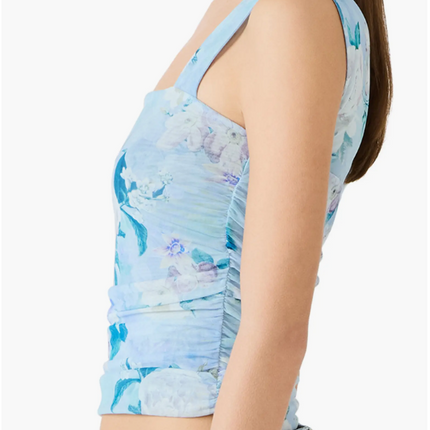 Rory Floral Square Neck Top - Shop Simply Apparel