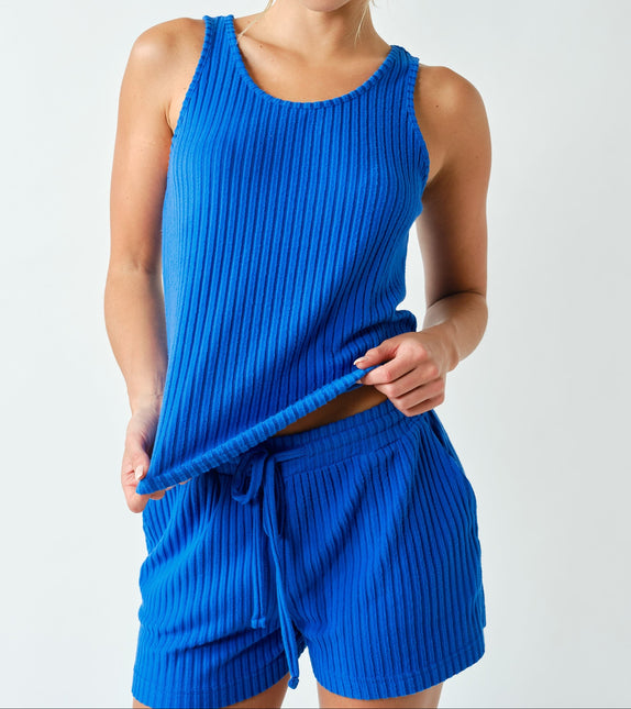 Royal Blue lounge summer set