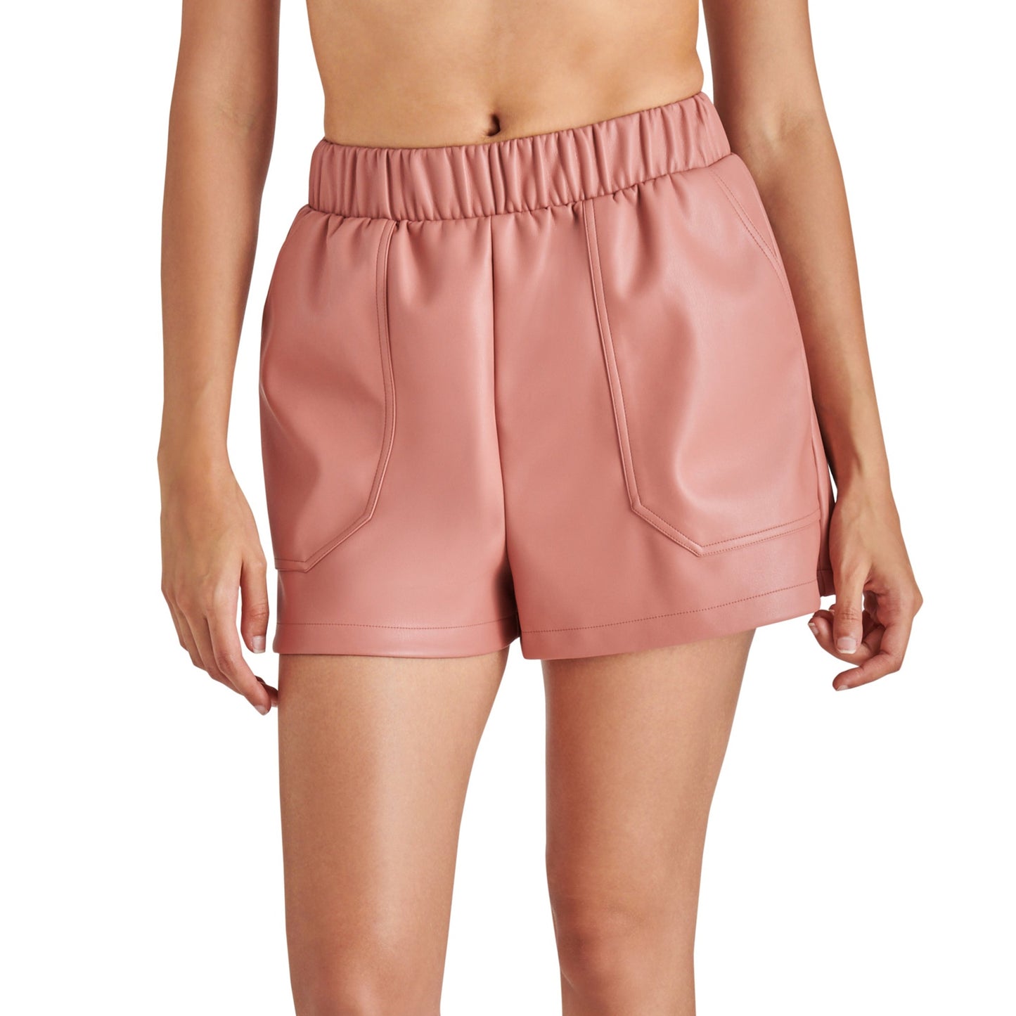 Rose Faux The Record Shorts