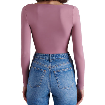 Steve Madden Yura Bodysuit Dark Orchid - Shop Simply Apparel