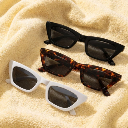 Slim Angular Cat Eye Sunglasses