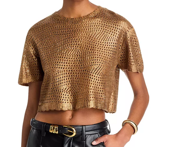 売れ筋商品|||スティーブ マデン ニット&セーター アウター レディース Women's Biana llic Crochet Sweater Caramel Cafe Steve Madden Caramel Cafe Biana Sweater | Shop Simply Apparel