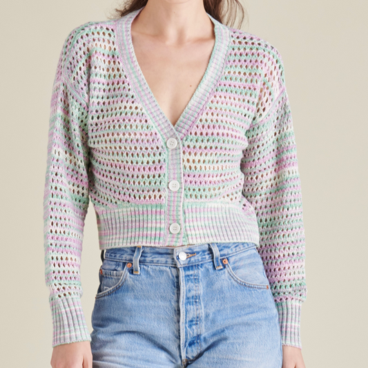 COMING SOON: Lucas Open Stitch Cardigan