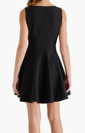Steve Madden Black Nili Fit & Flare Minidress - Shop Simply Apparel