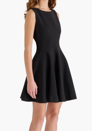 Steve Madden Black Nili Fit & Flare Minidress - Shop Simply Apparel