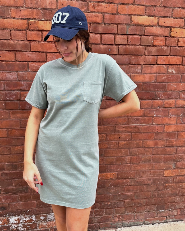 Forest Fog Kick Back Dress - Shop Simply Apparel