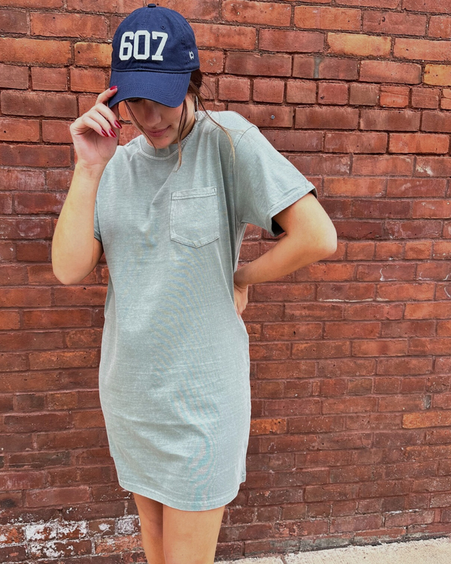 Forest Fog Kick Back Dress - Shop Simply Apparel