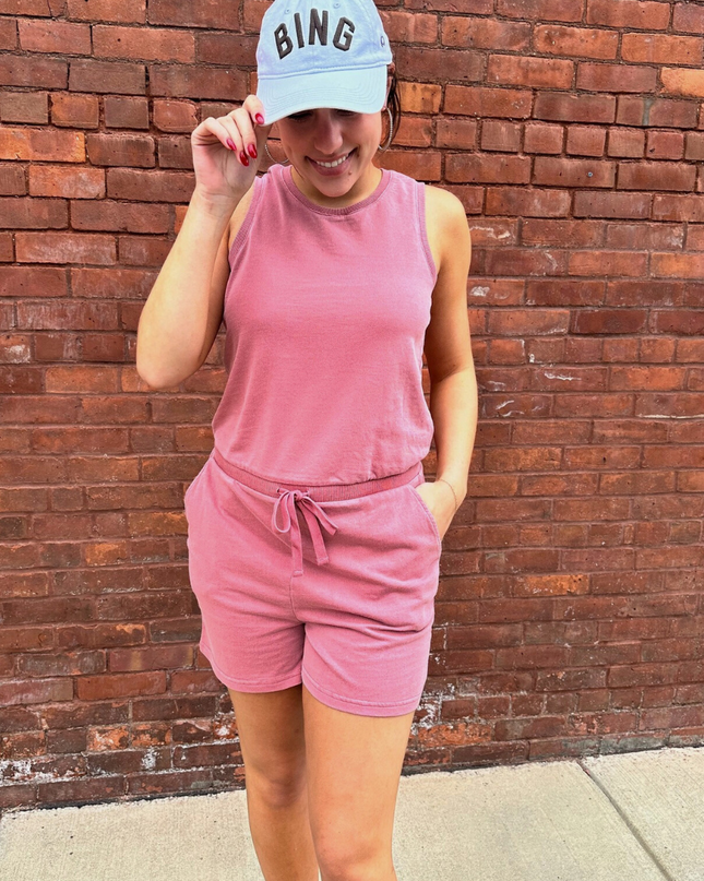 Slate Rose Joey Romper - Shop Simply Apparel