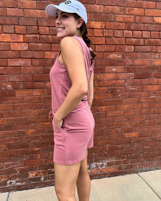 Slate Rose Joey Romper - Shop Simply Apparel