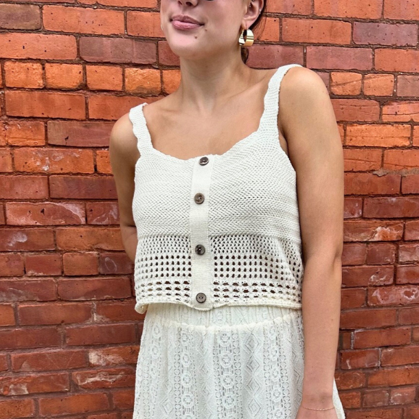 Crochet Lace Summer Top