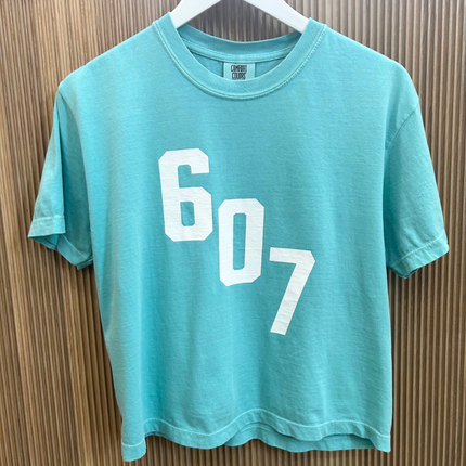 Chalky Mint Comfort Colors Heavyweight Boxy 607 Tee