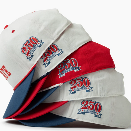 Upstate Rope Hat- White/Red Rope