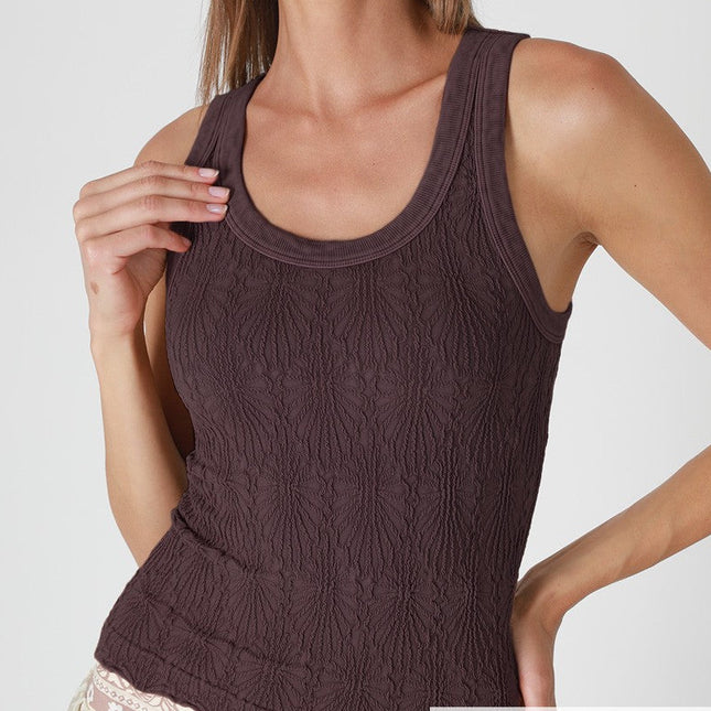 Vintage Huckleberry Reversible Lace Top